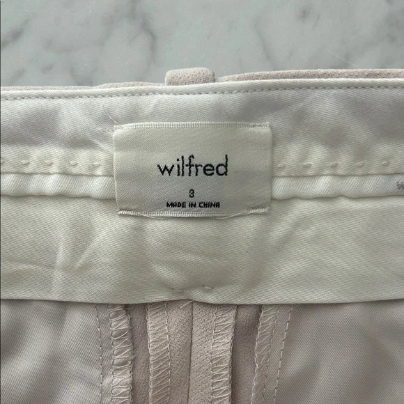 Aritzia Light Pink Tailored Trousers - Picture 2 of 5